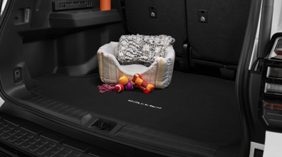 Tapete alfombrado para el área de carga